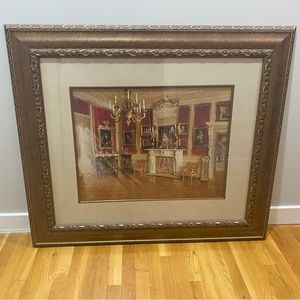 Elegant interior portrait. 44x39 size.